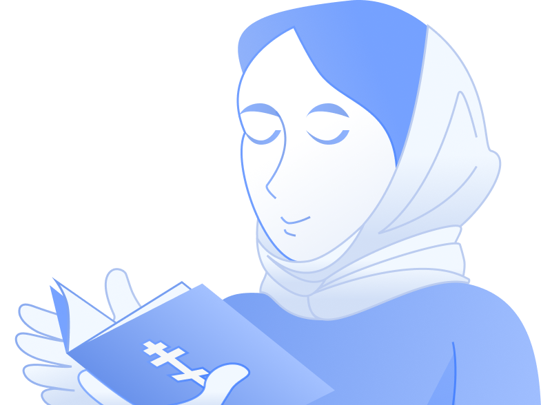 женщина с библией